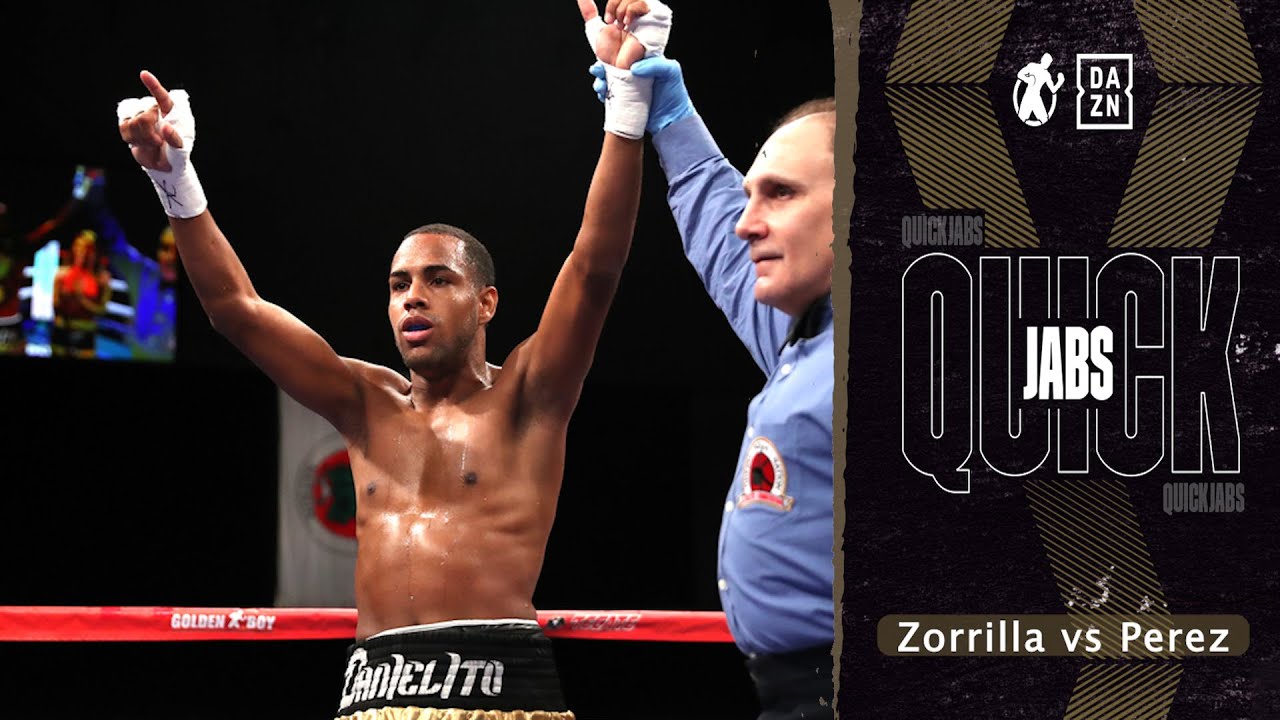 #QuickJabs | Danielito Zorrilla vs Julio Perez! Zorrilla Scores BIG Body Shot In First Fight In USA!