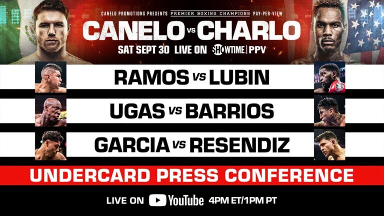 Canelo vs. Charlo PPV Undercard Press Conference