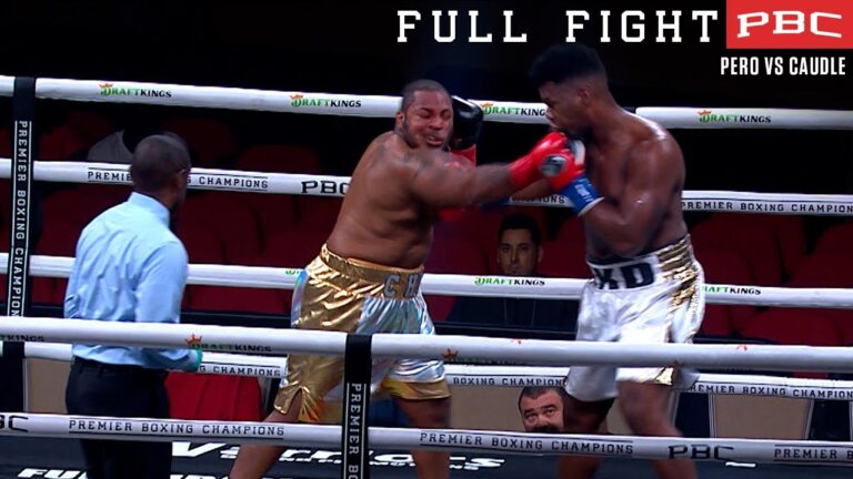 Pero va Caudle FULL FIGHT: August 20, 2022 | PBC on Showtime