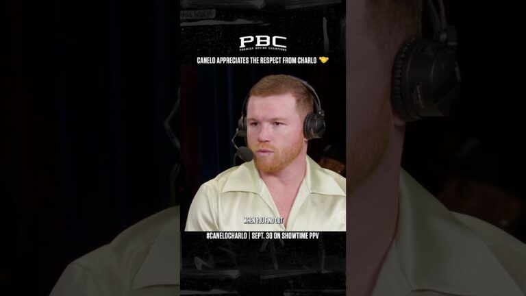 The Calm Before the Storm: Canelo's Take on Mutual Respect with Jermell Charlo