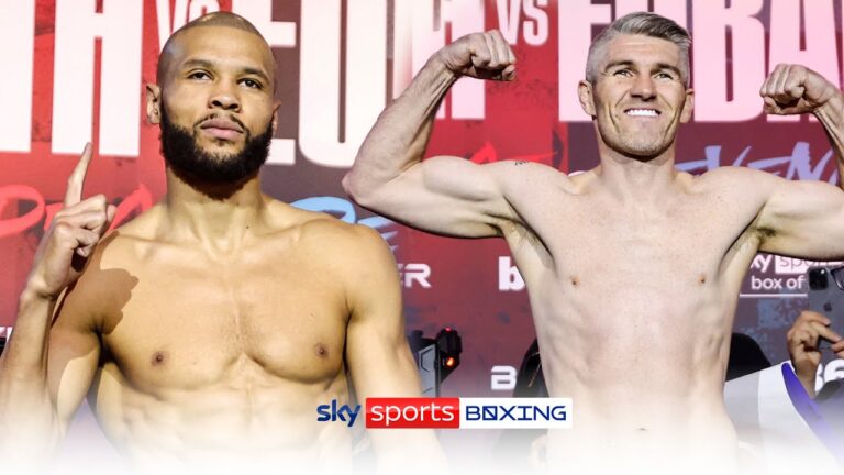 WEIGH-IN! ⚖️👊 | Liam Smith vs Chris Eubank 2