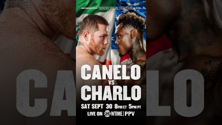 Canelo Alvarez and Jermell Charlo promise to put it all on the line on September 30