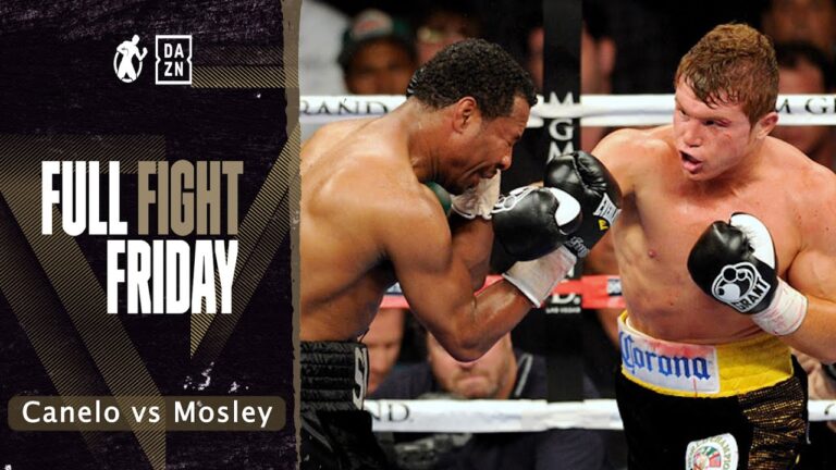 Full Fight | Canelo Alvarez vs Sugar Shane Mosley! Alvarez Was Perfect Despite Bloody Cut! ((FREE))