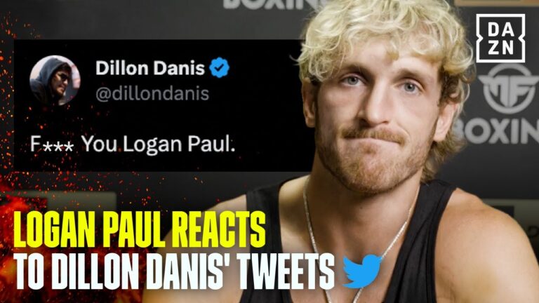 'DILLON DANIS IS A PIECE OF S***!' LOGAN PAUL REACTS TO DILLON'S MEAN TWEETS
