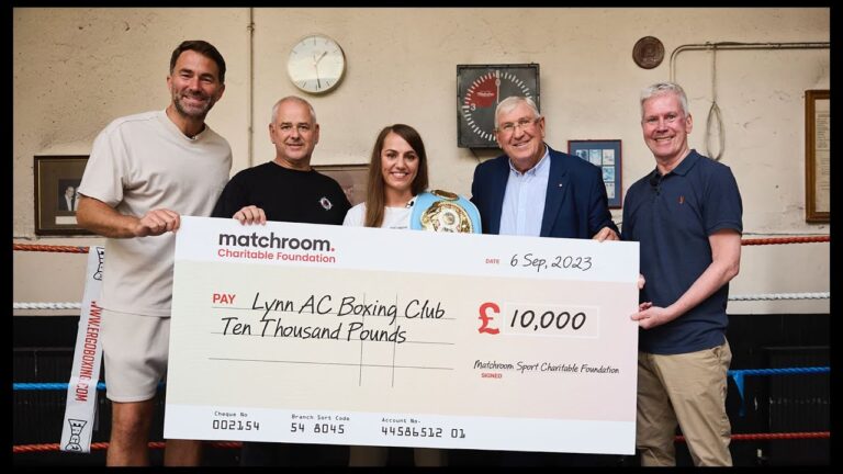 "Today Is A Proud Day!" – Eddie Hearn Helps Re-Open Lynn ABC