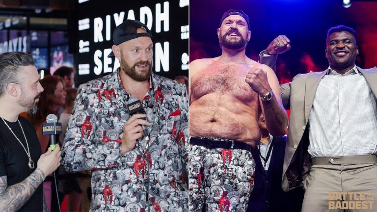 â€œIâ€™D BEAT NGANNOU IN A CAGE!â€ | Tyson Fury Gives A Bold Prediction For Potential MMA Fight Rematch