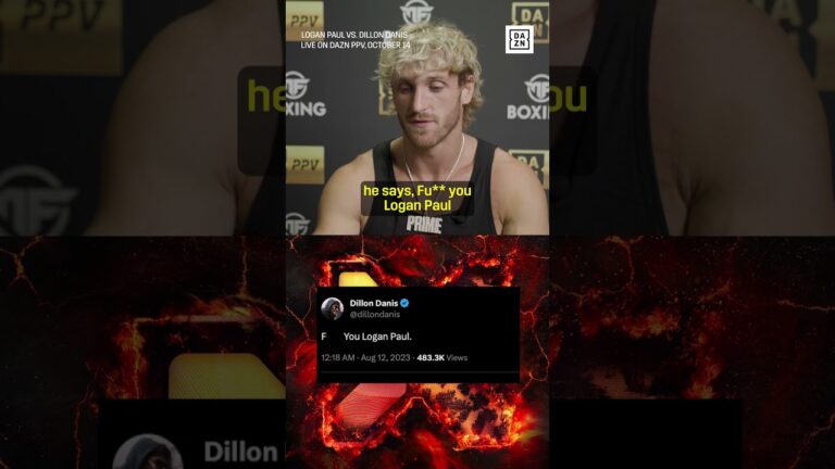 'F*** You Logan Paul' 😅 #Shorts #PaulDanis #DAZNBoxing