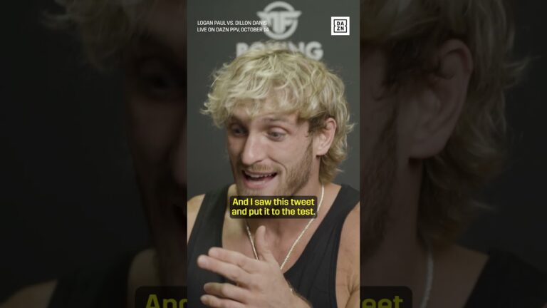 Logan Paul was GHOSTED #Shorts #PaulDanis #DAZNBoxing