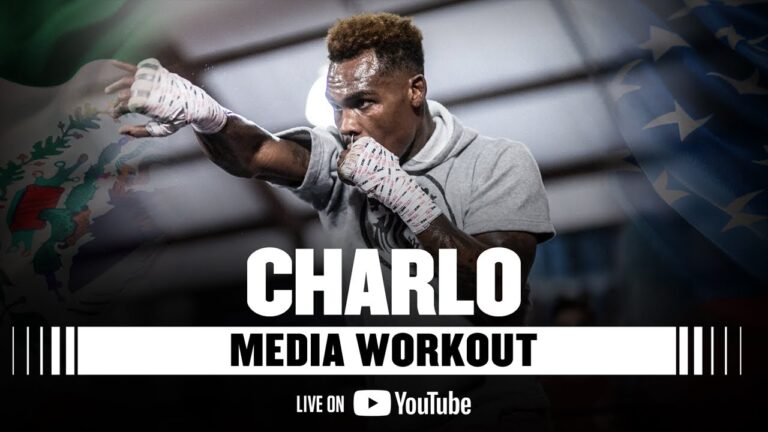 Jermell Charlo Media Workout | #CaneloCharlo