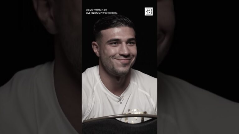 KSI vs. Tommy Fury Face Off, , is going to be good 🍿 #shorts