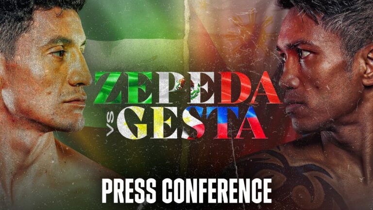 WILLIAM ZEPEDA VS. MERCITO GESTA PRESS CONFERENCE LIVESTREAM