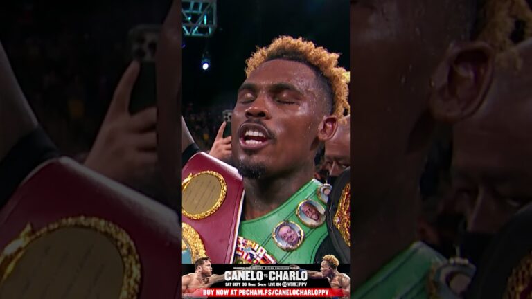 While others fixate on size, Jermell Charlo has his eyes on the prize 🏆