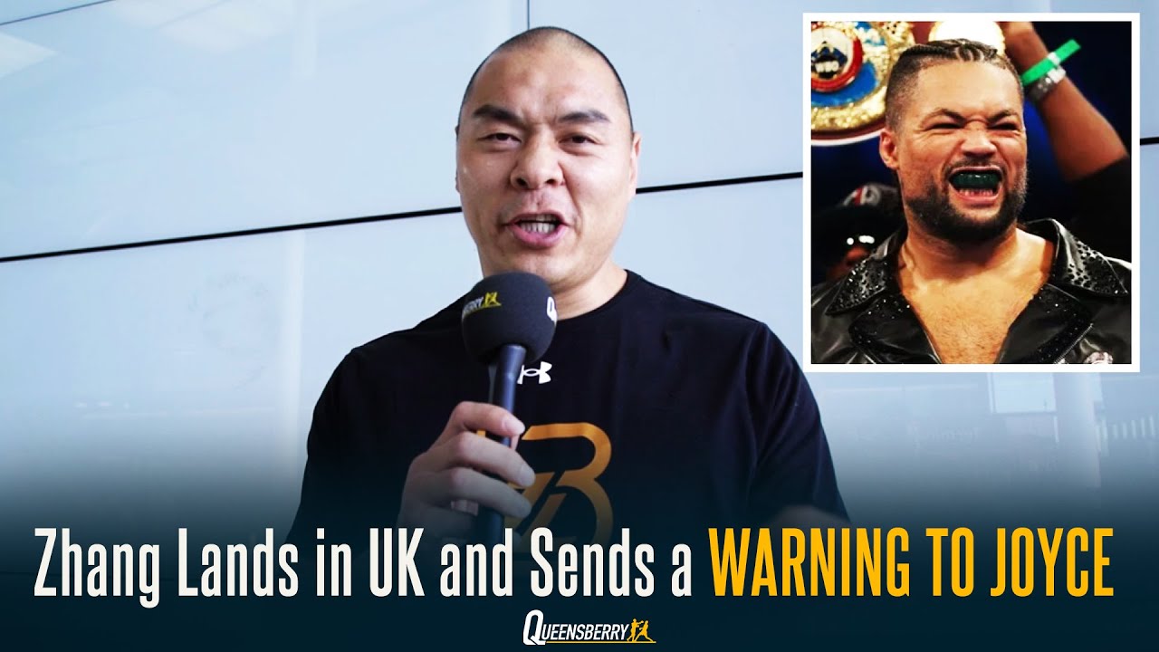 "I WILL TARGET JOE JOYCE'S EYE!" 🎯👁| Zhilei Zhang Sends VIOLENT WARNING To Joe Joyce Before Rematch