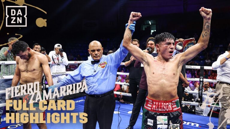 Angel Fierro vs. Brayan Zamarripa | Full Card Highlights