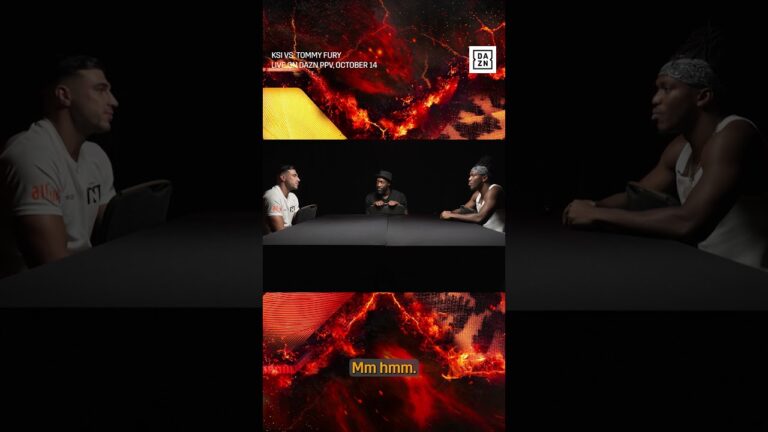 Does Tommy Fury rate KSI as a boxer? 🤔 #shorts