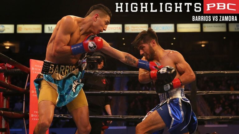 Mario Barrios stops 7th opponent in a row with Zamora win | The Road to #CaneloCharlo