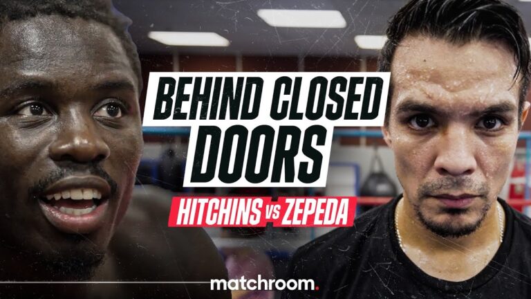 Behind Closed Doors: Richardson Hitchins vs Jose Zepeda (Pre Fight Feature)