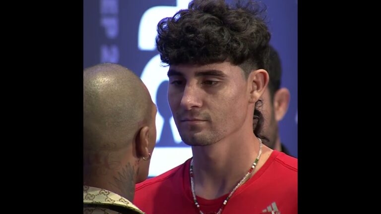 FIRST FACEOFF 👀 Conor Benn vs Rodolfo Orozco #shorts