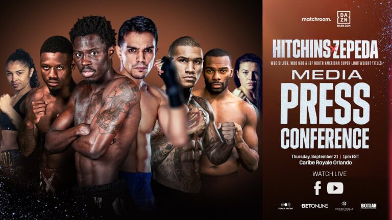 Richardson Hitchins vs Zepeda & Conor Benn Return Press Conference