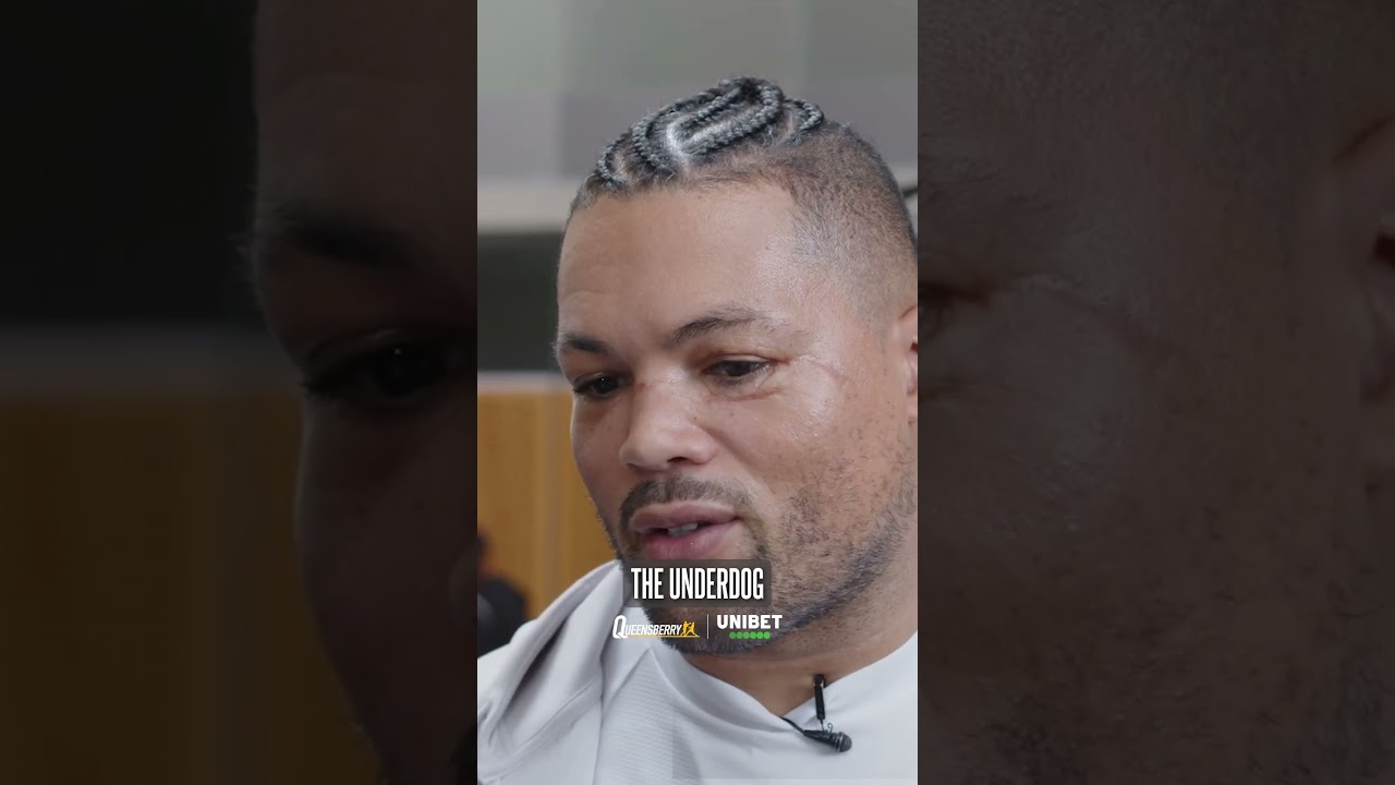 Joe Joyce ready to thrive as the underdog 😤