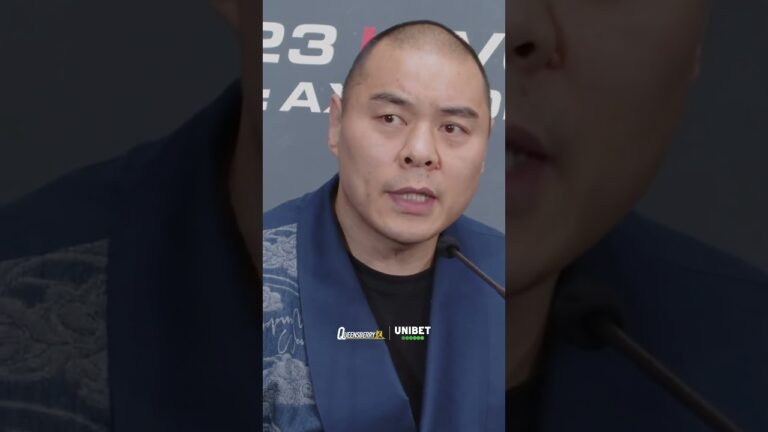 KO ONLY! ❌ Zhilei Zhang is refusing to risk letting his fight go to points against Joe Joyce