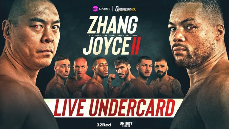 Zhilei Zhang vs Joe Joyce 2 LIVE UNDERCARD! Featuring: Sean Noakes, Tommy Fletcher & Ezra Taylor