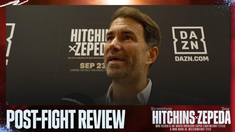 "Eubank Won't Stand Up To The Power" – Eddie Hearn On Benn Return, Hitchins Win, Ryan Draw