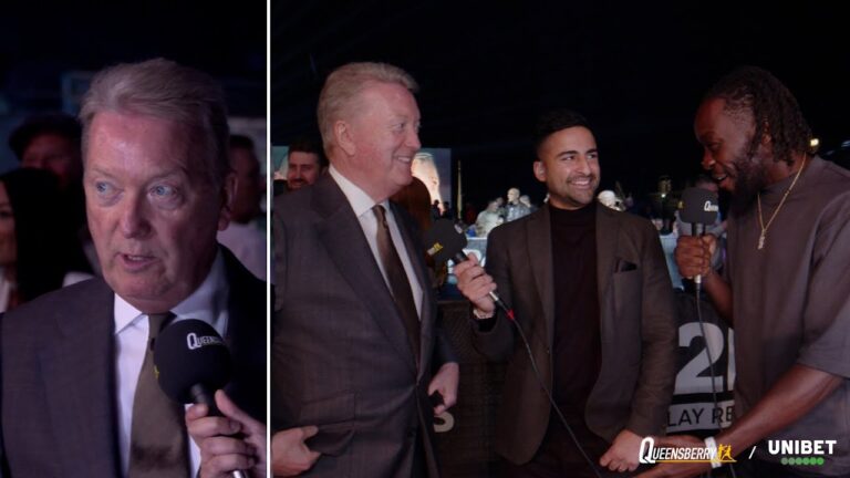 "The winner of Zhang-Joyce will get a world title shot!" | Frank Warren previews Heavyweight dust up