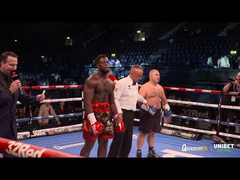 FULL FIGHT! Aloys Junior blasts out Erik Nazaryan in less than 60 seconds!