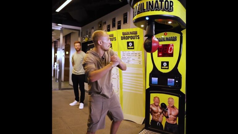 Sunny Edwards BEATS Bam Rodriguez On TalkSport Punch Machine