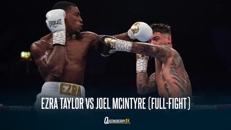DRAMATIC LAST SECOND KO! Ezra Taylor v Joel McIntyre (Full Fight)