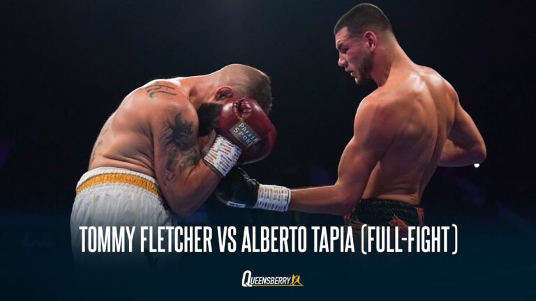 'The Norfolk Nightmare' Tommy Fletcher Drops Alberto Tapia on route to victory.