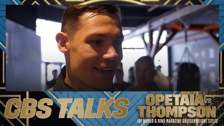 "I Want To Unify The Belts" – Chris Billam Smith Eyes Opetaia Vs Thompson Winner