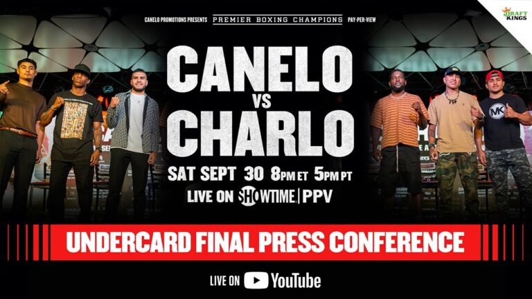 Canelo vs. Charlo PPV UNDERCARD FINAL PRESS CONFERENCE | #CaneloCharlo Fight Week