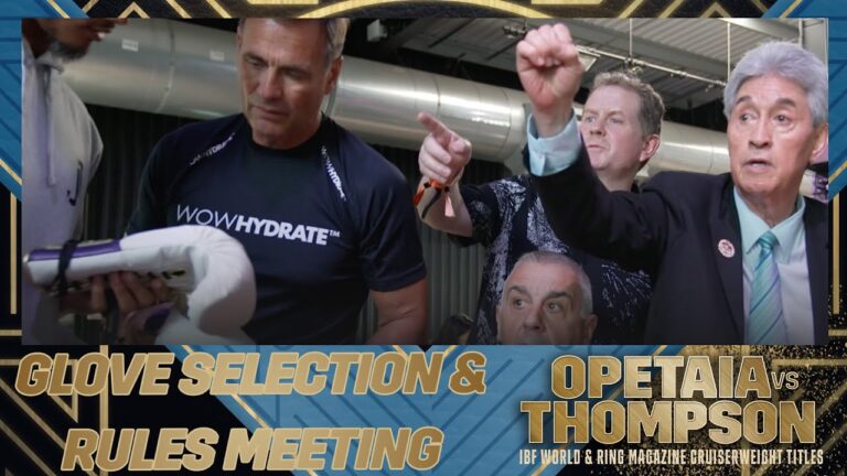 Exclusive: Team Opetaia & Team Thompson Question Glove Choice