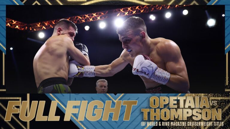George Liddard vs Peter Kramer: Full Fight (Opetaia vs Thompson Undercard)