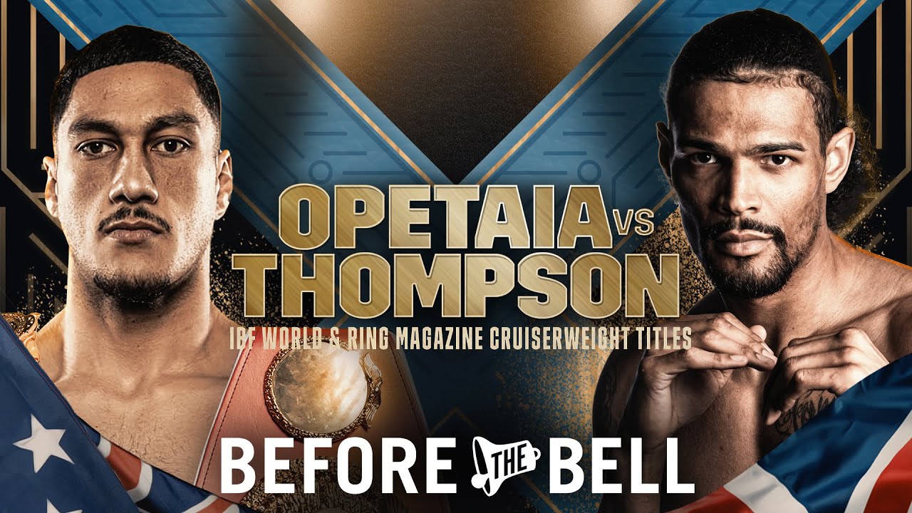 JAI OPETEIA VS. JORDAN THOMPSON BEFORE THE BELL LIVESTREAM