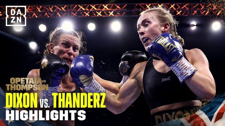 Rhiannon Dixon vs. Katharina Thanderz | Fight Highlights