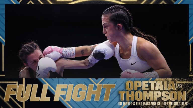 Maiseyrose Courtney vs Martina Bernile: Full Fight (Opetaia vs Thompson Undercard)