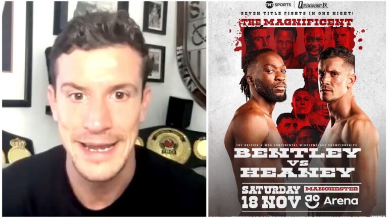 "THIS IS HOW YOU PROVE YOURSELF AS A FIGHTER!" | Nathan Heaney on Denzel Bentley British Title Fight