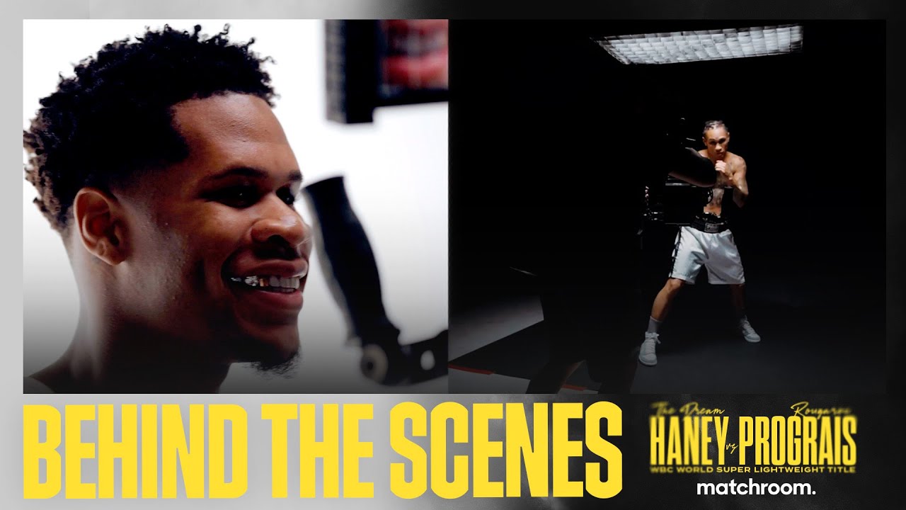 Devin Haney vs Regis Prograis: Promo Shoot Behind The Scenes
