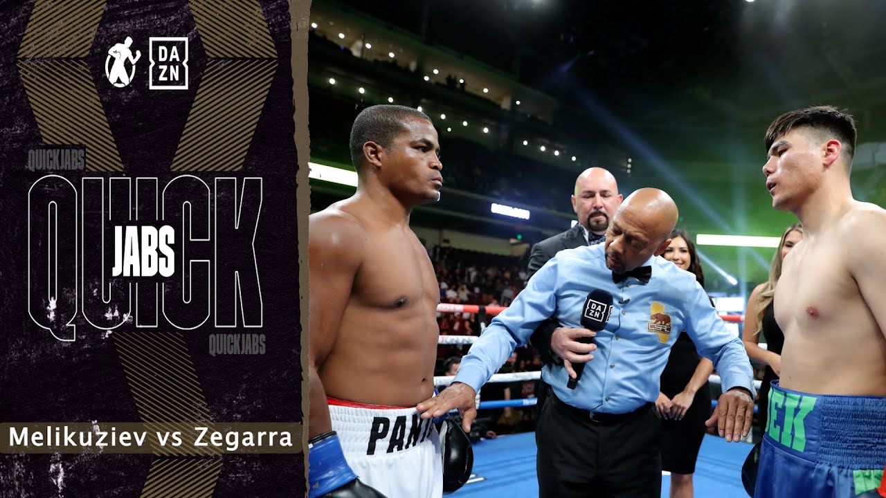 Quick Jabs | Bektemir Melikuziev vs David Zegarra! 'The Bully' Made Quick Work of Zegarra!!