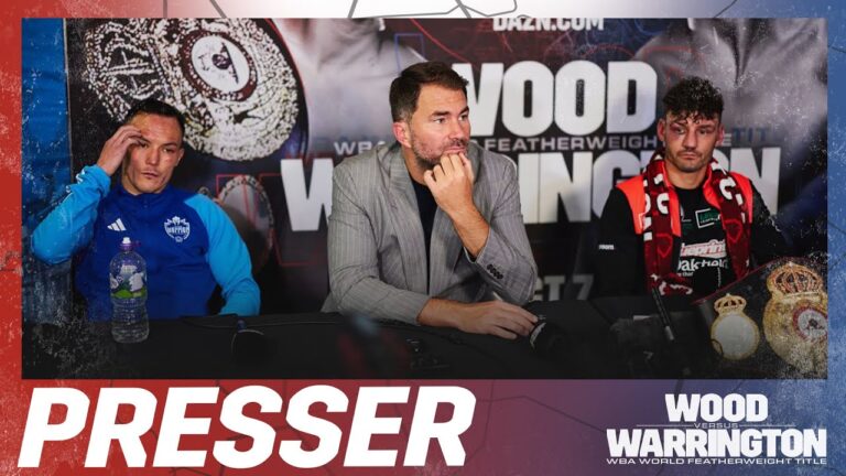 Leigh Wood & Josh Warrington Post Fight Press Conference