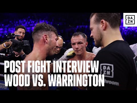 CITY GROUND UP NEXT?! Leigh Wood, Josh Warrington and Eddie Hearn post fight interview