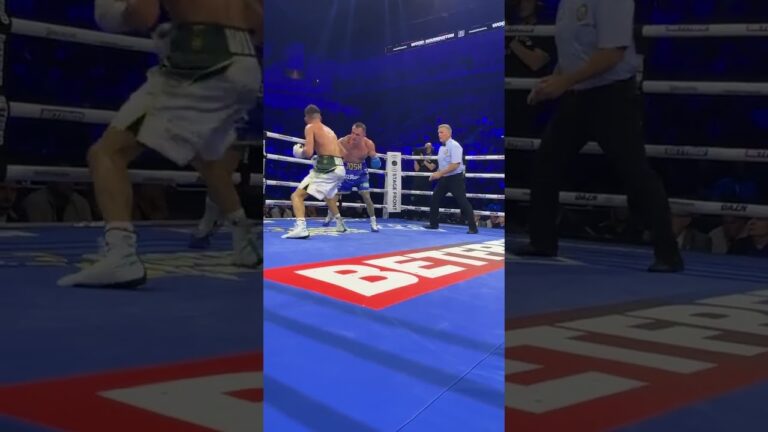 Ringside KO View 🧨 Leigh Wood's Comeback vs Josh Warrington