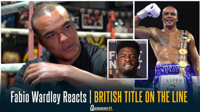 EXCLUSIVE – Fabio Wardley Reacts To News That His BRITISH TITLE IS ON THE LINE Against David Adeleye