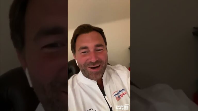 When Eddie Hearn Accidentally Invited Fan Onto IG Live Rather Than Logan Paul 😂