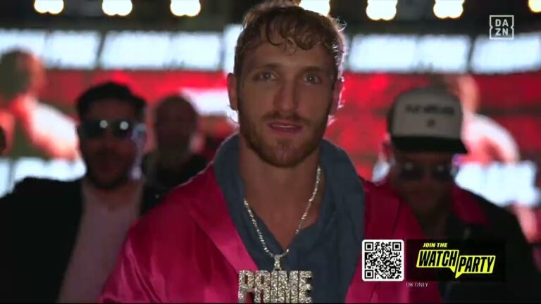 LOGAN PAUL RING WALK | THE PRIME CARD