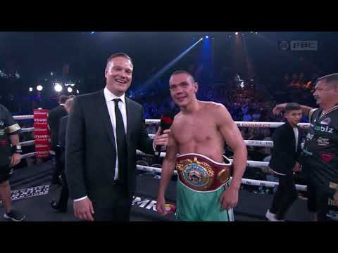 Tim Tszyu calls out Jermell Charlo after defeating Brian Mendoza | Tszyu vs Mendoza