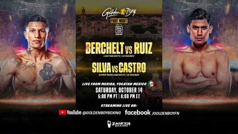 GOLDEN BOY FIGHT NIGHT-LIVE FROM MÃ‰RIDA, YUCATÃN, MÃ‰XICO